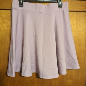 Pastel purple skater skirt